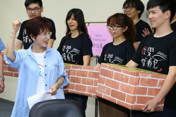洪秀柱再次強調不會“退選” 要求做“支持度”民調