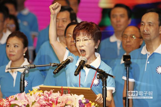 洪秀柱宣布參選國民黨主席 將重用中生代、培養新生代