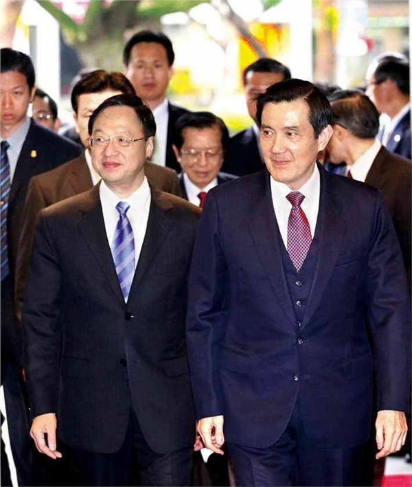 馬英九贊江宜樺：提加薪是“苦民所苦”的決定。（網路圖）