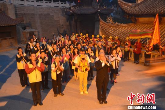 臺灣桃園百余媽祖信眾赴“媽祖故里”謁祖會香